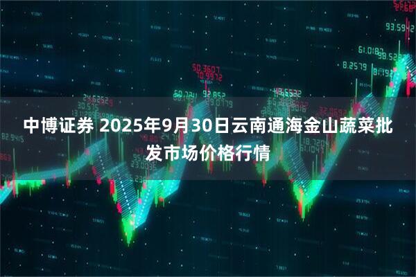 中博证券 2025年9月30日云南通海金山蔬菜批发市场价格行情